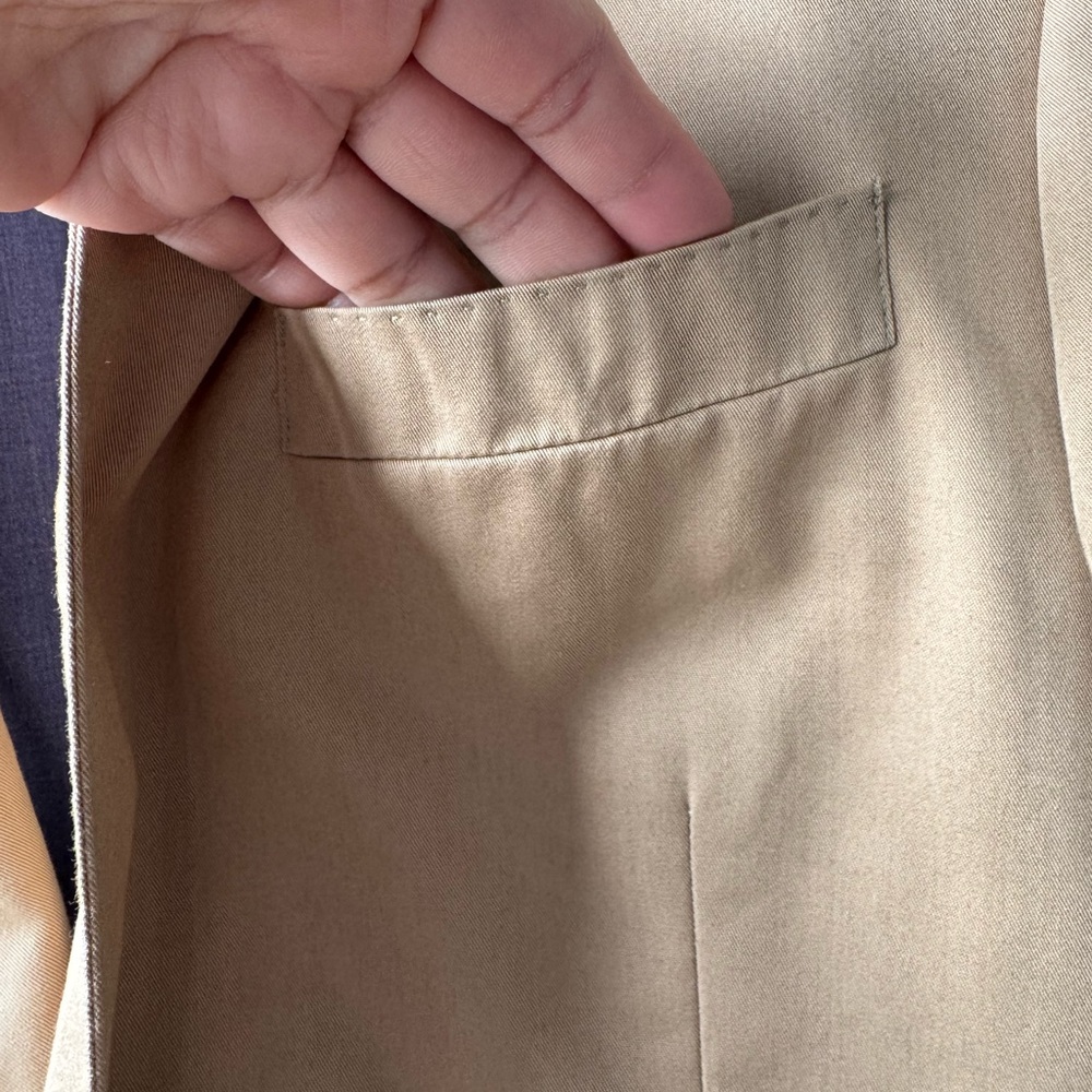 J.Crew Ludlow Slim-fit suit jacket in Italian cotton chino Size 36S - Picture 5 of 16